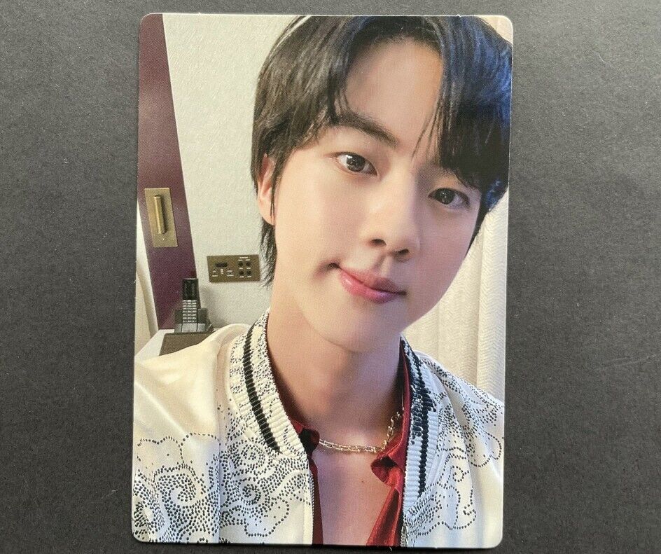 BTS-OFFICIAL MERCH BOX 10 PHOTO CARD JIN | eBay