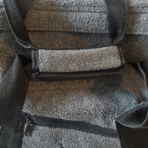 Vintage Comedy Central Network Gray Fleece Duffle Bag with Shoulder Strap - Picture 6 of 20