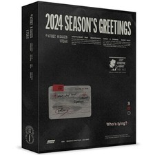 ATEEZ 2024 SEASON’S GREETINGS/DVD+Calendar+Diary+Book+21Card+Wall Poster+etc