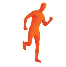 Orange 2nd Skin Adult Halloween Costume