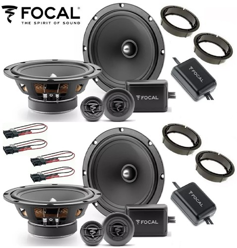 Kit 8 Casse Altoparlanti FOCAL ASE 165 Anteriori per Volkswagen Vw Golf VI 6 - Foto 2 di 17