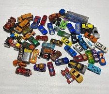 HUGE Lot Of 52 Mixed Hot Wheels-Matchbox-Disney- Mattel Cars-Trucks All Good