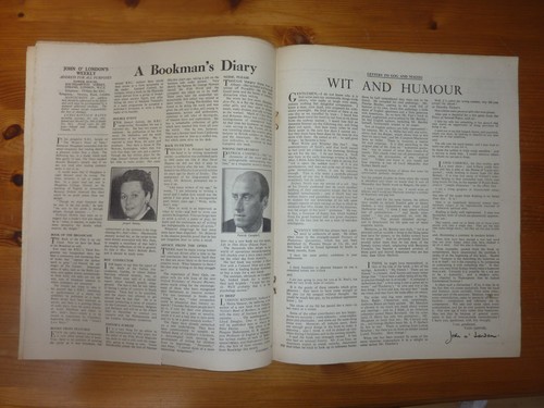 JOHN O'LONDON WEEKLY Vol LX No 1426 9TH NOV 1951 MY FAITH IN THE FUTURE B RUSSEL - Bild 8 von 15