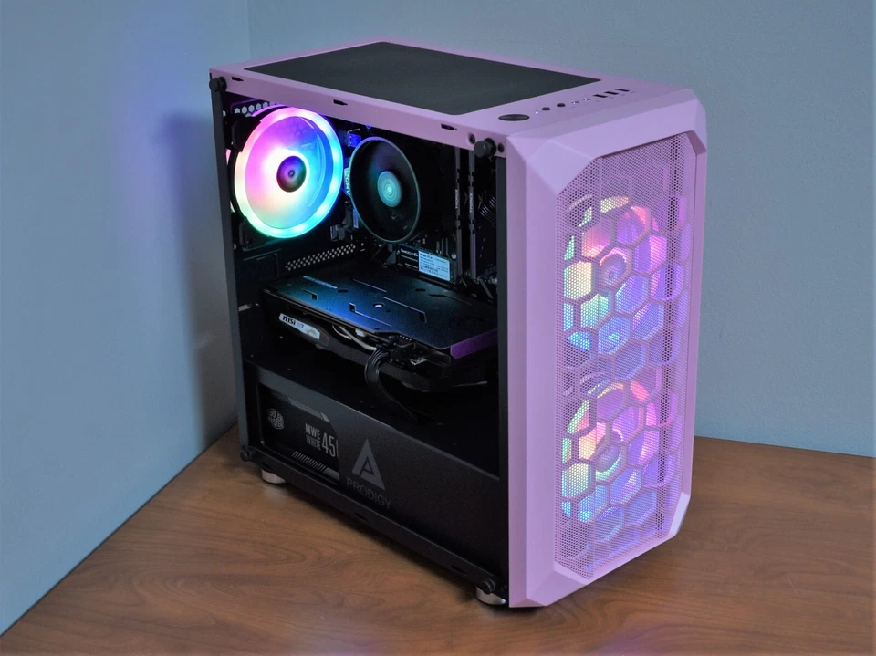 NEW Custom Gaming PC - RTX 4060 - Ryzen 5600X - 32GB+2TB SSD - Desktop Computer - Image 3 of 4