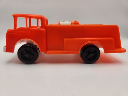 Vintage 1960er Gay Toys 7,25 Zoll Kunststoff Feuerwehrauto Made in Walled Lake Michigan - Bild 3 von 16