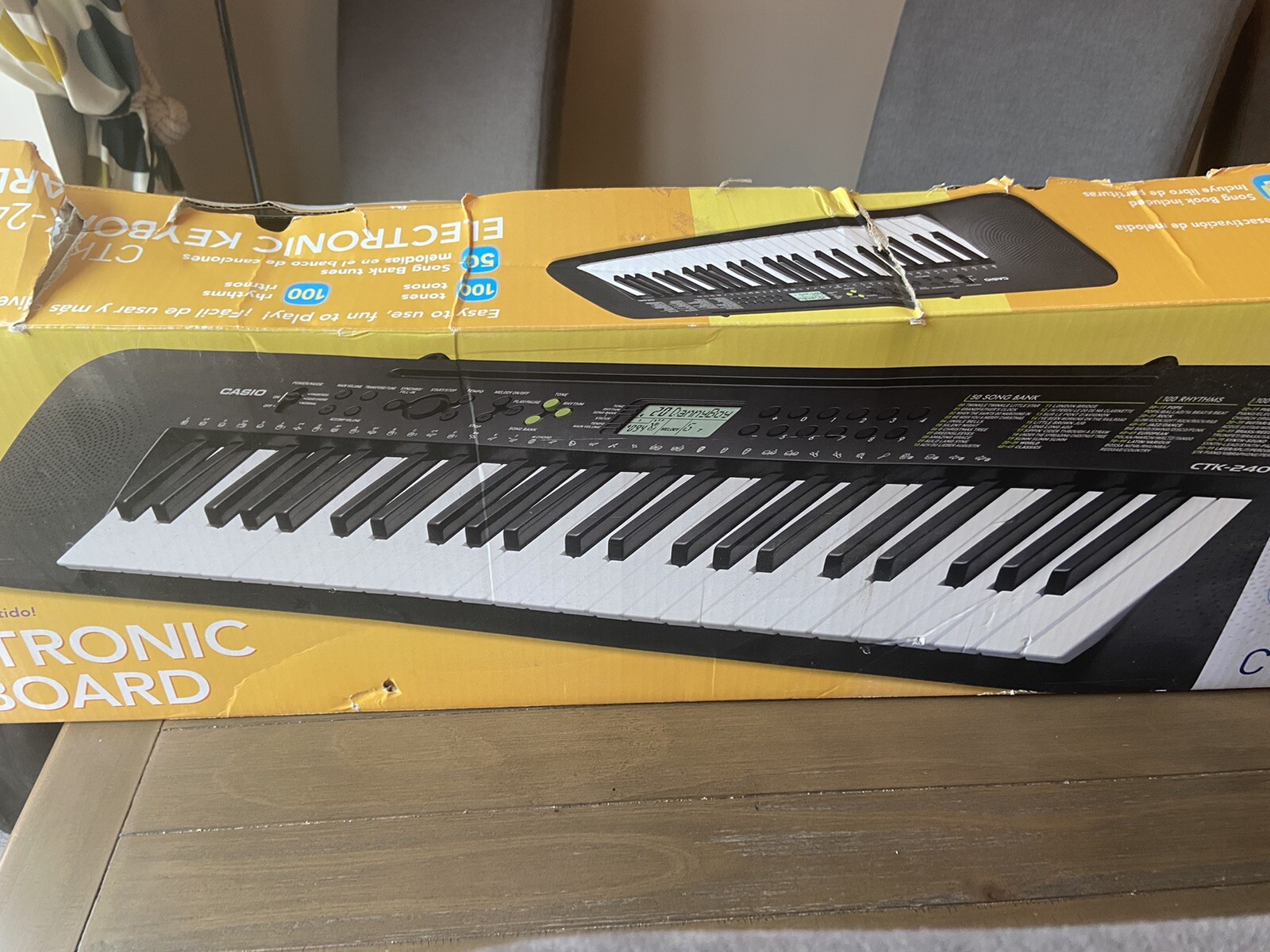 casio ctk 240 Electronic Keyboard eBay