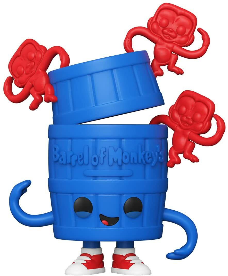 Funko 57809 ПОП-виниловая бочка с обезьянками- Barrel Monkeys