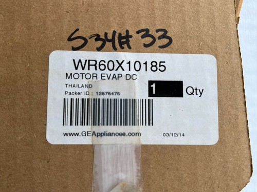 Neu Original GE Kühlschrank Verdampfer Lüftermotor WR60X10185 - Bild 6 von 23