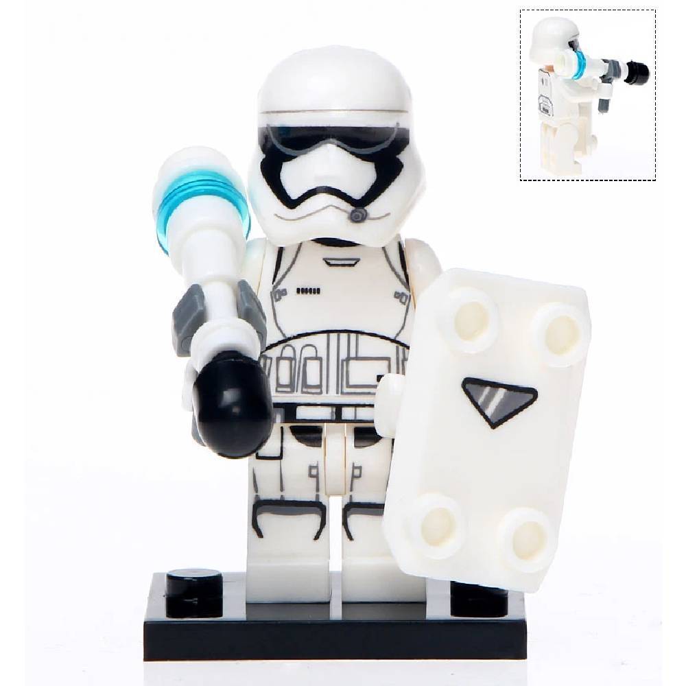 Minifigures Compatibile Mattoncini Star Wars Guerre Stellari Rey Han Solo Poe - Foto 78 di 103