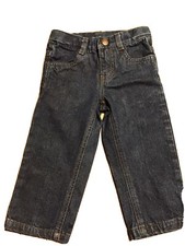 NAUTICA DARK WASH BOYS TODDLER JEANS 2T 24M ADJ. WAIST PERFECT