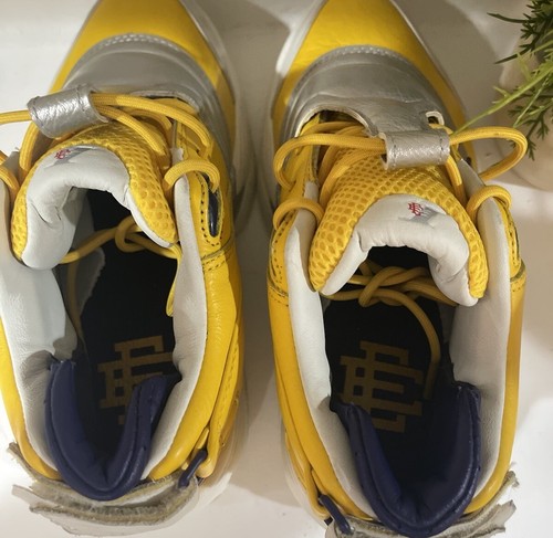 Reebok x Eric Emanuel Herren Answer V Schuhe | Lakers | Größe 3,5 - Neu - Bild 7 von 8