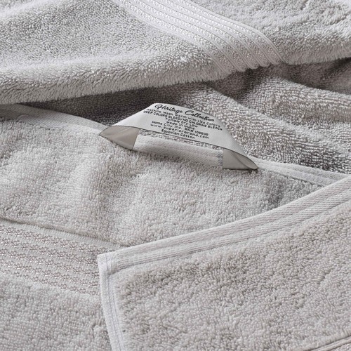 Heritage Egyptian Cotton Plush Absorbent Luxury Face Towel Washcloth Set of 10 - Picture 175 of 205