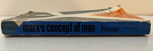 Marx's Concept Of Man - Erich Fromm (Paperback, 1988) 35th Printing Frederick UN - Picture 2 of 8