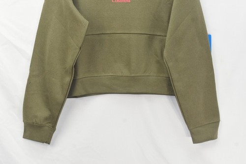 Columbia Women Size XL Crop Crew Neck Trek Pullover Fleece Sweatshirt NwT - Picture 4 of 8