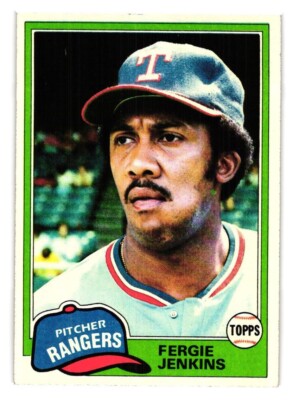 1981 Topps - #158 Fergie Jenkins