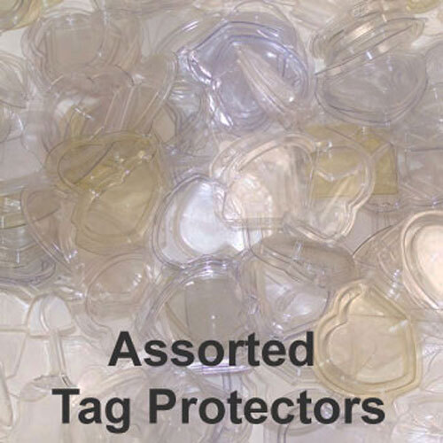 Ty Beanie Baby Tag Protectors - 1000 Count (assorted styles - used)