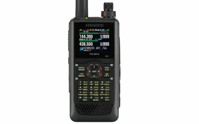 KENWOOD TH-D74 5Wハンディトランシーバー Kenwood THD74A Tri-band Handheld Transceiver for sale online