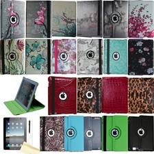 360 Rotating Case Stand Smart Cover Magnetic Wake Up Sleep For Old iPad 3rd 2012