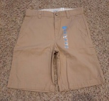 The Children's Place Boys Size 10 Casual Shorts Light Brown Tan Adjustable Waist