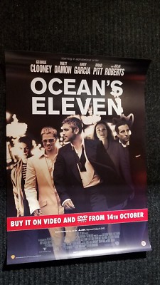 Ocean's Eleven poster - Brad Pitt  poster