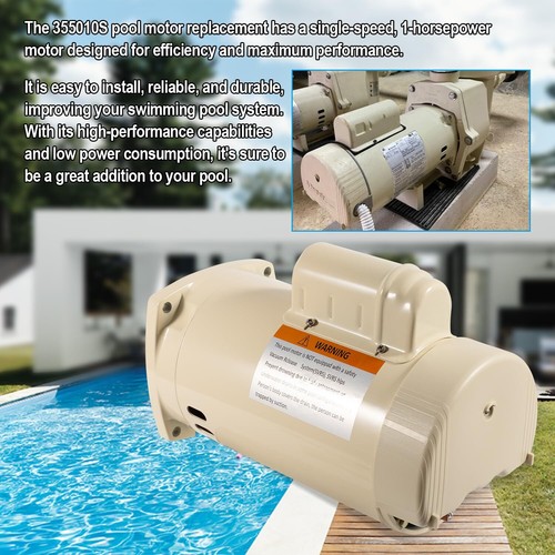 Energy Efficient Replacement Motor For WhisperFlo High Performance Pool Pumps - Picture 4 of 10
