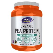 NOW FOODS Pea Protein Organic Powder 1.5 lbs.