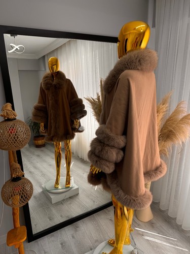 New Season Special price Winter Coat Real Fox Fur Soft Stylish - Picture 5 of 7