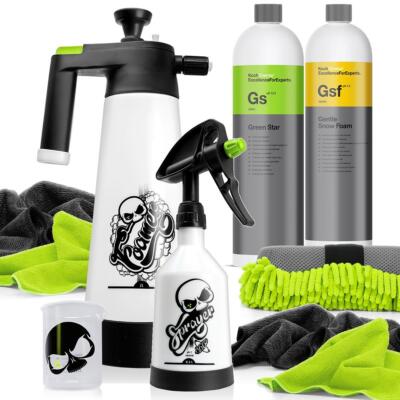Nuke Guys Koch Chemie FoamSet Foamer Green Star 1L Gentle Snow Foam 1L Schwamm 