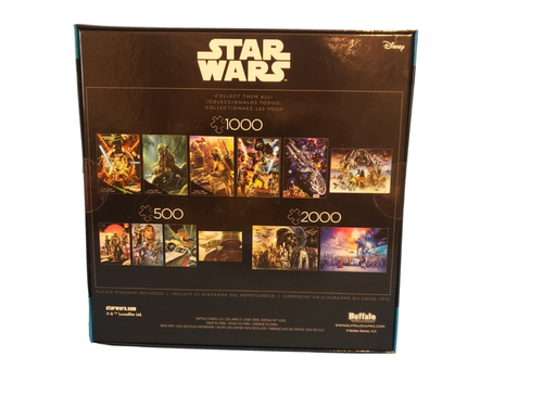 Rompecabezas Disney Buffalo 1000 piezas Star Wars #10600 NUEVO - Imagen 2 de 6