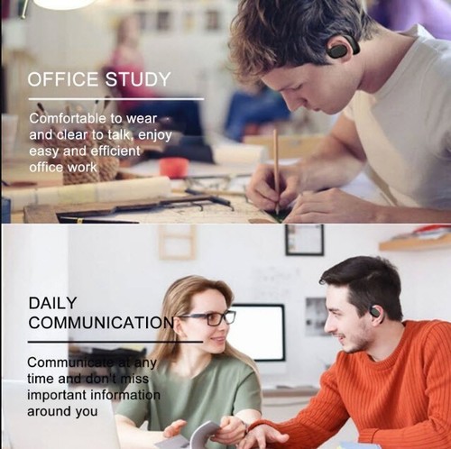 Auriculares Con Ganchos Para La Oreja Inalámbricos Pantalla Digital Bluetooth - Imagen 5 de 11