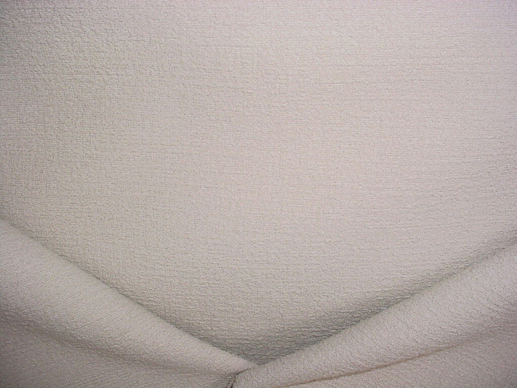 6-3/8Y KRAVET SMART 35327 LACE WHITE CREAM TEXTURED CHENILLE UPHOLSTERY FABRIC Wysoka jakość tanie