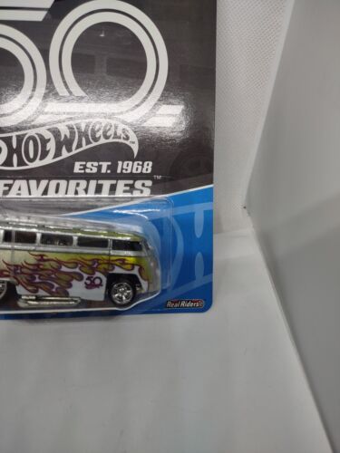 Hot Wheels Premium 50 Favorites Volkswagen T1 Drag Bus 6/10 HTF W/ Protector - Picture 4 of 15