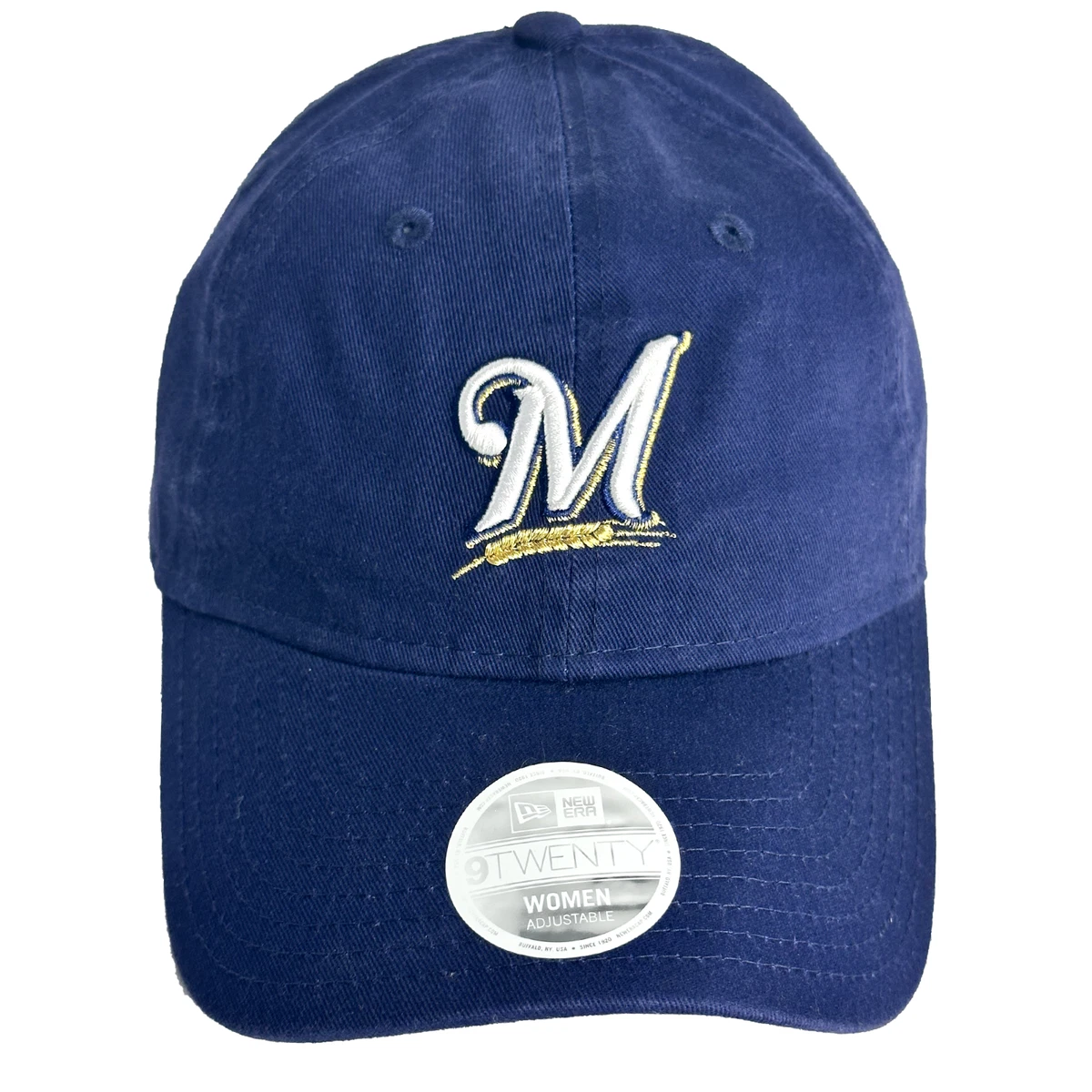 Fan Favorite MLB Milwaukee Brewers Strapback Women\'s Coral Hat Cap OS Milwaukee Brewers Yellow MLB Fan Cap, Hats for sale | eBay main image 4