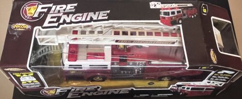 NKOK 2011 R/C Fire Engine Truck Full Function Radio Control 27 MHz-New in Box! - Picture 3 of 6
