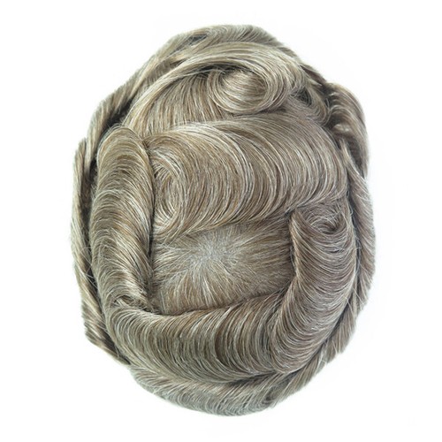 Ultra Thin Skin Mens Toupee Natural Real Human Hair System Hairpieces 7x9 - Picture 57 of 62