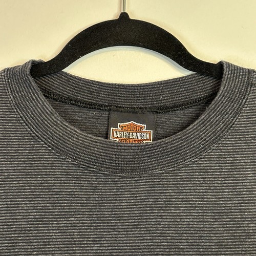 Vintage Taz Harley Davidson T Shirt L Single Stitch Don't Mess With The Best 90s - Picture 6 of 12