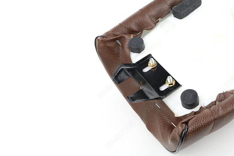 Asiento de motocicleta vintage para Kawasaki 1000 LTD marrón sillín plano café corredor EE. UU. Foto 4 de 4