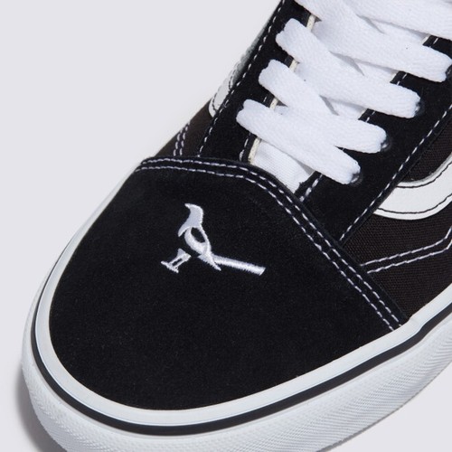 VANS Mens BIRDS OLD SKOOL VN000CR5BPB BLACK / WHITE US M 4-10 - Picture 5 of 6