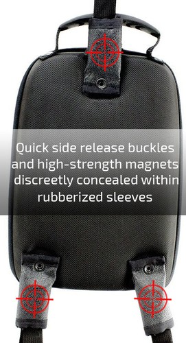 Chase Harper USA 100 MCM Black Stealth Motorcycle Tank Bag - Picture 2 of 5