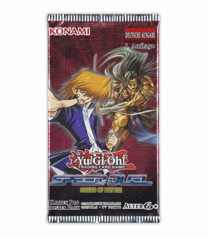 Yu-Gi-Oh! - Speed Duel Scars of Battle Booster Packungen 1. Auflage TCG deutsch