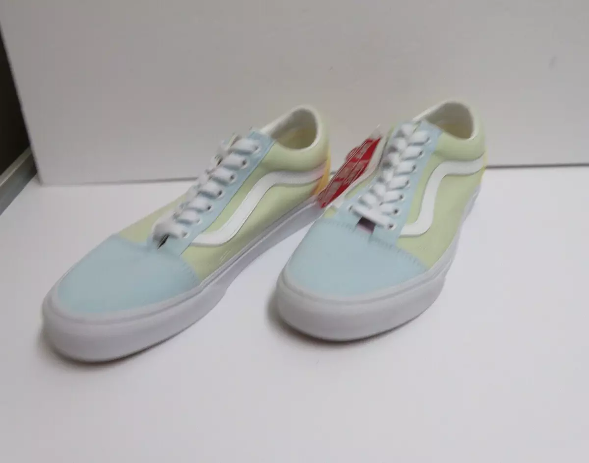 Custom top pastel vans