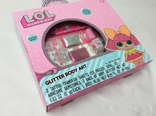 lol surprise glitter body art
