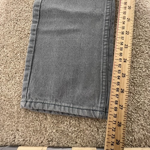 LEVIS 513 Slim Straight Leg Boys Regular Jeans Size 16 W28 L28 Light Blue Denim - Picture 6 of 7