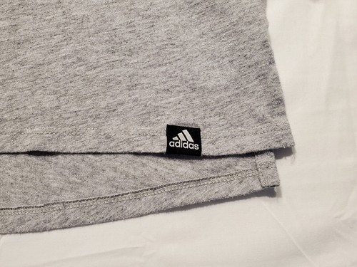 ADIDAS Girls Lightweight Hoodie XL 16 Gray Hooded Pullover L/S Shirt Logo EUC!! - Picture 8 of 15