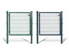 Gartentor mit 120 cm Breite, Gartenpforte Pforte für Stabmatten Mattenzaun Tür