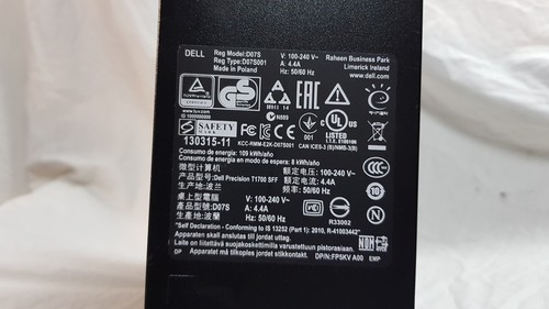 Dell precision t1700 3.30 Ghz Intel Core i5-4590 8GB 500GB, NO OS, Firepro 2100 - Picture 5 of 9