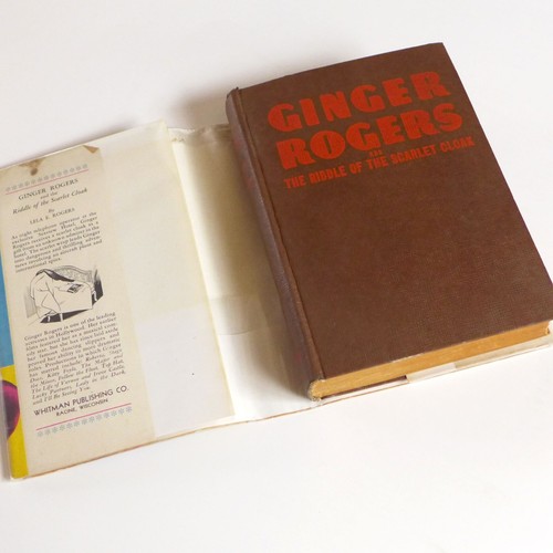 SIGNED by Ginger Rogers and the Riddle of the Scarlet Cloak Children's Book 1942 - Picture 3 of 11