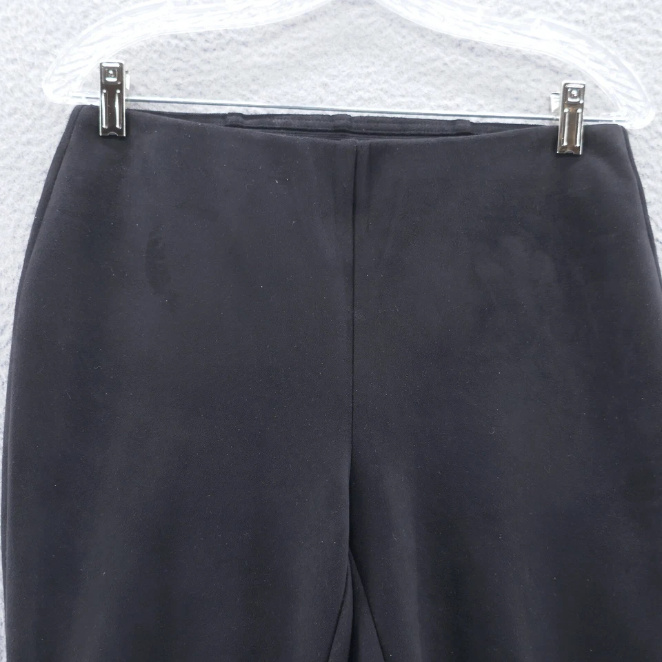 Леггинсы женские Chicos из искусственной замши 0 размер 4 черные узкие эластичные без застежек - Изображение 3 из 4