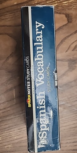 2004 Spark Notes Spanish Vocabulary 1000 Study Cards - Picture 4 of 6