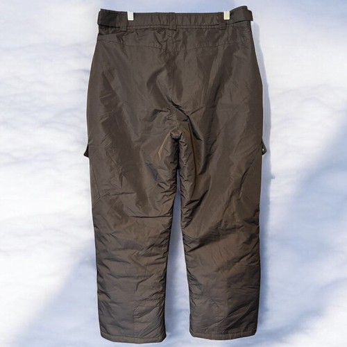 Magellan Ski Pants Men's Medium Black Zip Pockets Snow Winter Outdoor Snowboard - Picture 2 of 11